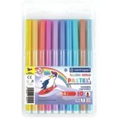 Centropen Fixy COLOUR WORLD 7550 trojboké, sada 10 pastelových barev