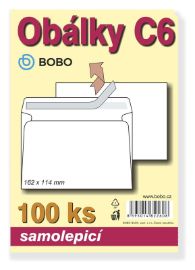 Obálky C6 samolepicí (bal. 100ks)