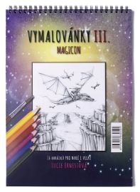 Vymalovánky 3.díl s horní vazbou twin wire A4, 16 listů