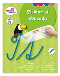 Zábavné učení Stíratelný sešit - Píšeme si abecedu 6-8 let