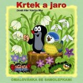 Krtek a jaro - omalovánky čtverec