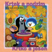 Krtek a podzim - omalovánky čtverec
