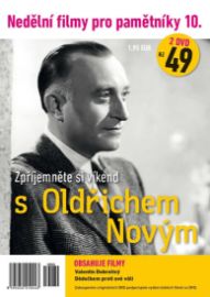 Nedělní filmy pro pamětníky 10. - Oldřich Nový - 2 DVD pošetka - Pro pamětníky Nedělní filmy pro pamětníky 10. - Oldřich Nový - 2 DVD pošetka