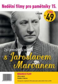 Nedělní filmy pro pamětníky 15. - Jaroslav Marvan - 2 DVD pošetka - Pro pamětníky Nedělní filmy pro pamětníky 15. - Jaroslav Marvan - 2 DVD pošetka