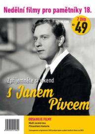 Nedělní filmy pro pamětníky 18. - Jan Pivec - 2 DVD pošetka - Pro pamětníky Nedělní filmy pro pamětníky 18. - Jan Pivec - 2 DVD pošetka