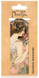 Magnetická záložka Alfons Mucha – Primrosa - Magnety Magnetická záložka Alfons Mucha – Primrosa