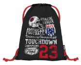 BAAGL Sáček Americký fotbal - TOUCHDOWN - Školní sáčky na přezůvky BAAGL Sáček na obuv Americký fotbal - TOUCHDOWN