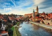 Kalendář 2026 Český Krumlov - nástěnný na šířku