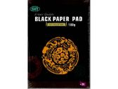 Blok black A4, 180g, 36 listů