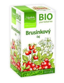 APOTHEKE BIO Brusinkový čaj 20x1.8g