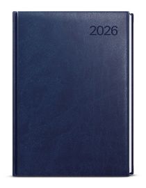 Denní diář 2026 Goliáš Vivella A4 modrá