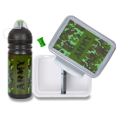 Set Zdravá lahev 0,7 l a Zdravá sváča Army