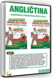 Angličtina animovaná gramatika I.+II. - sada 2CD - Učebnice angličtiny Angličtina animovaná gramatika I.+II. - sada 2CD
