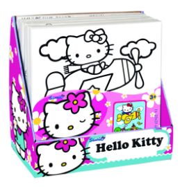 Hello Kitty - Malování na plátno
