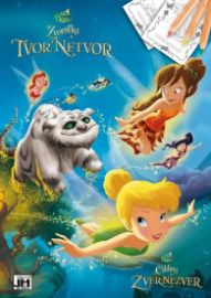 Disney Víly - Zvonilka - Tvor Netvor - Omalovánky A4 - Omalovánky Disney Disney Víly - Zvonilka - Tvor Netvor - Omalovánky A4