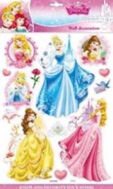 Princezny - 3D samolepky na zeď - Walt Disney - 3D samolepky Princezny - 3D samolepky na zeď