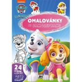 Tlapková patrola - Omalovánky A4 se samolepkami - Omalovánky Tlapková patrola Tlapková patrola - Omalovánky A4 se samolepkami