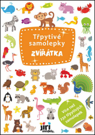 Zvířátka - Třpytivé samolepky - Samolepky se zvířátky Třpytivé samolepky - Zvířata