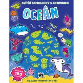 Svítící samolepky s aktivitami Oceán - Samolepky Svítící samolepky s aktivitami Oceán