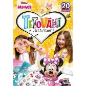 Tetování s aktivitami Minnie - Tetovací nálepky Tetování s aktivitami Minnie