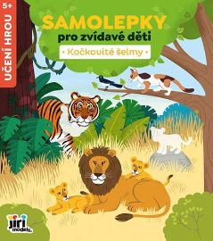 Samolepky pro zvídavé děti Kočkovité šelmy