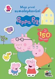 Moje první samolepkování Prasátko Peppa - Samolepky pohádkových postav Moje první samolepkování Prasátko Peppa