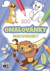 ZOO - Omalovánky A5 - Omalovánky zvířata ZOO - Omalovánky A5
