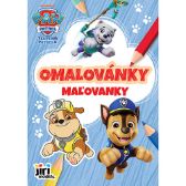 Tlapková patrola - Omalovánky A5 kluci - Omalovánky Tlapková patrola Tlapková patrola - Omalovánky A5 kluci