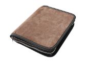 Obal se zipem XL Hnědý semiš - Obaly Obal na knihu se zipem XL D32 Hnědý semiš