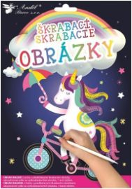 Vyškrabávací obrázky - Jednorožec 16,5 x 21 cm (2 ks) - Kreativní knihy pro děti Vyškrabávací obrázky - Jednorožec 16,5 x 21 cm (2 ks)