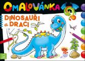 Omalovánka Dinosauři a draci - Omalovánky dinosaurů Omalovánka Dinosauři a draci