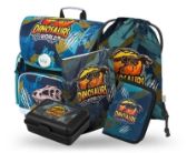 BAAGL Set 5 ks Ergo - Dinosaurs World (aktovka, penál, sáček, desky, box) - Aktovky BAAGL Set 5 ks Ergo - Dinosaurs World (aktovka, penál, sáček, desky, box)