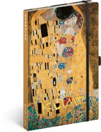 Notes Gustav Klimt, linkovaný, 13 × 21 cm