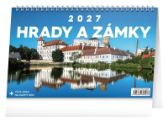 Hrady a zámky 2027 - stolní kalendář