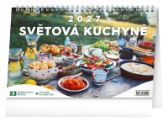 Světová kuchyně 2027 - stolní kalendář