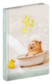 18měsíční diář Petito – Kapybara 2026/2027, 11x16cm