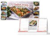 Hrnkové recepty kalendář 2026 - stolní kalendář - Stolní kalendáře Kalendář 2026 stolní Hrnkové recepty (čtrnáctidenní)