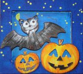 Rám malý Halloween