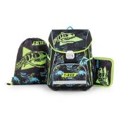 Oxybag Set 3dílný PREMIUM T-rex - Školní aktovky pro 1. stupeň Oxybag Set 3dílný PREMIUM T-rex