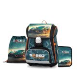 Školní set 3 ks Premium - Auto - Aktovky Školní set 3 ks Premium - Auto