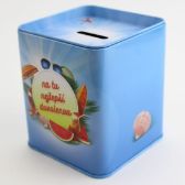 Pokladnička Na dovolenou - Plechové pokladničky