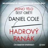 CD Hadrový panák - 2. vydání - audiokniha - Daniel Cole - Audioknihy - detektivky a napětí CD Hadrový panák - 2. vydání - audiokniha
