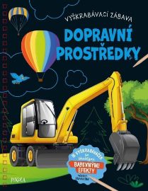 Vyškrabávací zábava: Dopravní prostředky - Stírací obrázky pro děti Vyškrabávací zábava: Dopravní prostředky