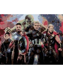 Malování podle čísel 40 x 50 cm Avengers - Engame