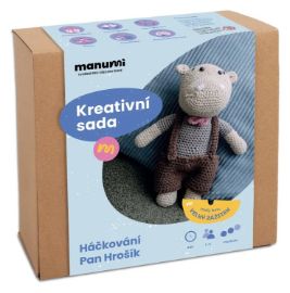 Manumi kreativní sada na háčkování pan Hrošík - Kreativní sady a materiály Kreativní sada na háčkování pan Hrošík