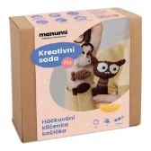 Manumi kreativní sada na háčkování přívěsku Kočička - Kreativní sady a materiály Kreativní sada na háčkování přívěsku Kočička