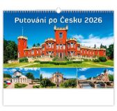 Putování po Česku 2026 - nástěnný kalendář