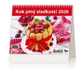 Kalendář stolní 2026 - MiniMax Rok plný sladkostí - Stolní kalendáře Kalendář stolní 2026 - MiniMax Rok plný sladkostí