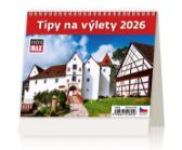 Kalendář stolní 2026 - MiniMax Tipy na výlety - Stolní kalendáře Kalendář stolní 2026 - MiniMax Tipy na výlety
