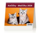 Kalendář stolní 2026 - MiniMax Kočičky/Mačičky - Stolní kalendáře Kalendář stolní 2026 - MiniMax Kočičky/Mačičky